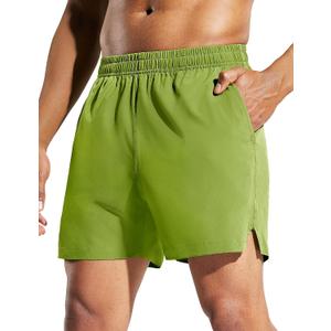 Haimont 5 Inch Mens Dry Fit Running Athletic Shorts with Pockets, Water Resistant Lightweight Quick Dry Gym Workout Shorts, XS