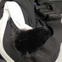 Yousify Womens Snow Suits Winter Ski Suit Onesie Outdoor Sports Waterproof Snowsuit Removable Faux Fur Collar Coat Jumpsuit (Medium, 13-white)