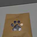 PUPTECK Anti-Slip Dog Socks with Double Sides Grips Booties, Traction on Hardwood Floors to Prevent Licking Paws, Dog Shoes for Cold Hot Pavement, for Medium Large Senior Dogs, Navy Blue (Large (4 Count))