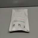 6.2-Inch Small Mini Square Silicone Air Fryer Liners 2 Pack for Chefman Mini, DASH, COSORI, COMFEE, Instant, DEIME for 2qt 2.1qt 2.6qt 3qt Reusable Basket Trays, Airfryer Accessories (Black)