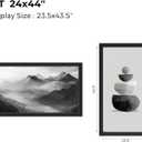 VHH 24x44 Picture Metal Frame with Plexiglass,Wide Edge, 24x44-1pc-Plexiglass
