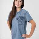 Disney Lilo & Stitch Matching Family Short Sleeve T-Shirt (Blue)