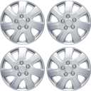 BDK Hubcaps Wheel Covers For Toyota Camry 16 Inch Hubcaps Set Of 4, Snap-on Direct OEM Replacement For Toyota Camry Hubcaps 16 Inch Wheel Covers Impact-Resistant High Durability (Full Set of 4)