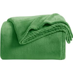 KMUSET Fleece Blanket Throw Size Emerald Lightweight Super Soft Cozy Luxury Bed Blanket Microfiber (Throw(50"x60"))