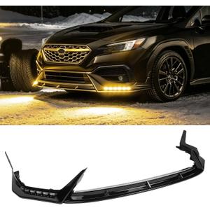 Front Bumper Lip Splitter for Subaru WRX 2022-2025 Accessories AKMAN