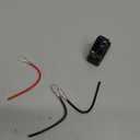 Nilight UTV Interior Light Rocker Switch On Off 5 PIN SPST LED Bar Toggle Switches w/Orange Backlit 12V 24V Compatible for Polaris RZR Can-Am ATVs UTVs Cars Trucks RVs