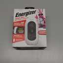 Energizer Smart 2K Outdoor Battery Security Camera, Wireless, Rechargeable, Weather-Resistant, Live View, 2-Way Audio, Night Vision, Motion Alerts, Hub-Free Wi-Fi, Remote Access, Records Video/Audio