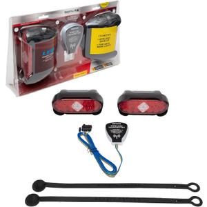 Hopkins C6305 LED Wireless Mag Towing Light with Backup, 65 ft. Wireless Light Operation, Kit of 2 Wireless LED Lights