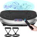 AXV Vibration Plate Exercise Machine Whole Body Workout Power Vibrate Fitness Platform Vibrating Machine Exercise Board for Weight Loss Shaping Toning Wellness Home Gyms Workout