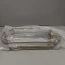 Signature Design by Ashley Dumi Glam 20" Mirrored Wall Sconce, Fits 1 Pillar Candle, Gold