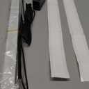 BlissfulTie 2 in 1 Garage Door LED Lights, Fit Garage Door Christmas Cover 7x8FT, Timer and Easy to Install, Lights up Garage Door Decorations-Magnets-Banner(Not Included Garage Door Cover)