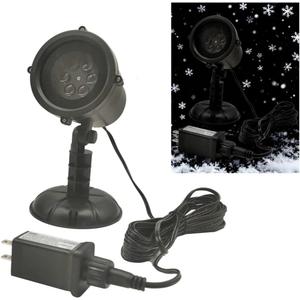 Christmas Projector Lights Outdoor Projector Lights Waterproof Plug in Moving Effect Wall Mountable for Halloween Christmas Holiday New Year Home Party Decoration Show (Snow-Flake)