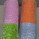 Yungyan 50 Pack 16oz Stadium Cups Reusable Plastic Cups Blank Drink Tumblers for Parties, Events, DIY Projects, 4.5 x 3.54 x 2.72 Inch (Bright Colors)