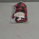 Malier Dog Winter Coat, Classic Plaid Fleece Dog Cold Weather Coats Pet Jacket with Pocket, Windprood Warm Coat Vest Pet Clothes Apparel for Small Medium Large Dogs (Red, Large)