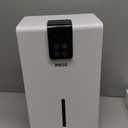 Dehumidifier, Dehumidifiers for Home, 98 OZ Water Tank, (1000 sq.ft) Quiet Dehumidifier for Basement Bathroom Bedroom with Humidity Display, Auto Shut Off, Relaxing 7 Color Ambient Light(White)