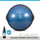 Bosu Sport Balance Trainer, 23"L x 22"W x 4"H