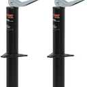 CURT 28250 A-Frame Trailer Jack, 5,000 lbs, 14-1/8 Inches Vertical Travel (Pack of 2)