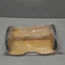 Amazer Bamboo Foot Rest for Under Desk at Work, 2-in-1 Reversible Rocking Footrest Adjustable Foot Stool, Ergonomic Footrest for Under Gaming Desk, Feet Support Leg Footstools for Home Office