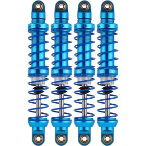INJORA RC Shock Absorber Oil Adjustable Damper Set with Springs for 1/10 RC Truck Crawler Axial SCX10 TRX4 D90 (90mm)