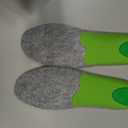 WalkHero Plantar Fasciitis Insoles - Medium Arch Support Inserts for Men & Women with Comfort Cushion | Orthotic Inserts to Relieve Foot Pain and Provide Shock Absorption (Green) Mens 11-11 1/2
