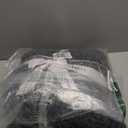 Soft Chunky Knit Blanket, 50X60 in Handmade Thick Chenille Yarn Throw Without Shedding & Raveling, Aesthetic & Cozy Home Decor with Couch Sofa Bed, Gift Pack, Dark Grey