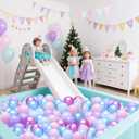 STARBOLO Ball Pit Balls 100 170 Bulk Pack - Crush Proof Non Toxic Plastic Balls Baby Girls Boy Kids Ball Pit | Play Tent Dogs Playhouse Playpen Party,2.2inches.