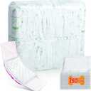 Dog Diaper Liners for Male and Female Dogs, 150ct, Super Absorbent Disposable Dog Diapers Booster Pads fit Most Pet Belly Bands and Wraps (Regular)