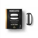 MANSCAPED The Crop Shaver Replacement Blades, Men's 3-Blade Stainless Steel Groin Hair Razor Cartridges with Pivoting Head, Micro Comb Bar, Wide Lubrication Strips, 3-Pack