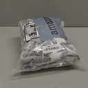 Haull 4 Pcs Waterproof Guinea Pig Bedding Guinea Pig Bed Plush Cage Liners Soft Rabbit Dog Crate Pad Cat Mat Reversible Cozy Animal Pee Pad Hamster Bunny Mat Accessory(Gray Star,13 x 10 Inch)