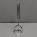 Heavy Duty Mashed Potatoe Masher, Professional Integrated Stainless Steel Potato Masher, Food Masher for Avocado, Potatoes, Beans, Meat, Vegetables, Dishwasher Safe (Heavy Duty stainless steel Masher)