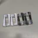 iO Replacement Heads Compatible with Oral B iO, Brush Heads for iO 2/3/4/5/6/7/8/9/10 Series Electric Toothbrushs, Medium Softness, Removes Stubborn Plaque, 5 Black/5 White (Multi-colored)