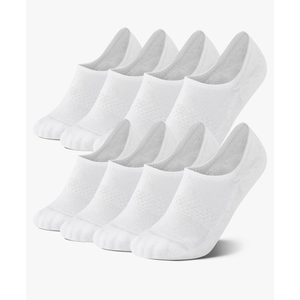 CS CELERSPORT 4/8 Pairs No Show Socks Womens and Mens Athletic Cushioned Ankle Low Cut Invisible Non Slip Socks