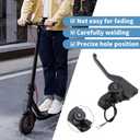 Anxingo Scooter Brake Handle Brake Lever Handle with Bells Replacement for Xiaomi M365 1s Pro Pro2 Electric Scooter