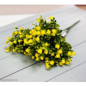 Artificial Flowers for Outdoors, 12 Bundles UV Resistant Realistic Faux Plants for Outside Porch Planter, Spring Summer Home Garden Decoration, Yellow