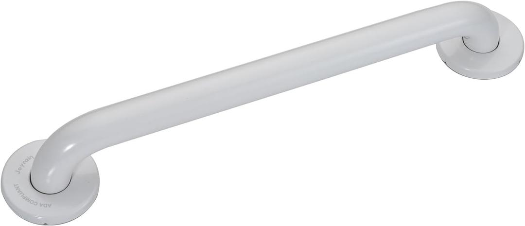Joyrain 16-inch Bathroom Safety Grab Bar - 500lb Weight Capacity ADA Certified Anti-Slip Handle for Shower/Tub/Toilet, Elderly & Disabled Assist (White, 24 inch)