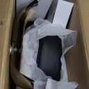 YEEZEE Heavy Duty 400lb Rolling Stool: Super Soft Leather Seat Cushion, 360 Swivel, Height Adjustable, No Squeak, No Tip Over, Salon & Spa Stool (Black)