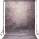 Abstract Professional Photography Backdrop for Portrait Photo Props Booth Background Photoshoot Studio with Polyester Fabric Roller Pocket on Top (8x12,Purple,No Stand)