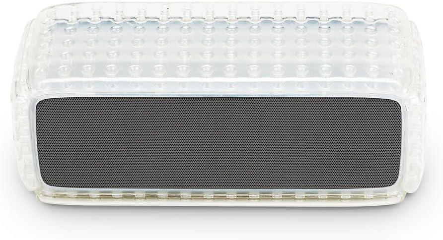 iLIVE Rectangle Cushion Color Changing Bluetooth Speaker White