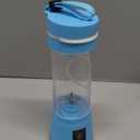 Cordless Mini Blender Make Smoothies & Shakes - Portable Blender with 380ML BPA-Free Travel Cup, USB Rechargeable, Easy to Clean, Suit in Gym/Office