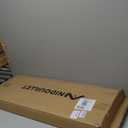 35.4'' Outdoor Garden Benches Weatherproof Patio Bench Two-Person Seat Backless Bench Wood Bench with Slatted High Temperature Bench for Front Porch Backyard (Upgraded to Prevent Fading)