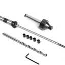 PM-002/MT1 Pen Mandrel Kit with 5pc Bush, 7mm Drill Bit and Mandrel Saver, MT1 for woodturning.