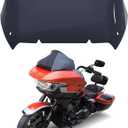 Compatible with 2023 2024 Road Glide Windshield 10" Windscreen for Harley road glide CVO/SE FLTRXSE 2023 2024 FLTRX 2024 CVO ST FLTRXSTSE 2024,Smoke