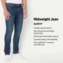 Amazon Essentials Men's Slim-Fit Jeans (32W x 32L, Tinted Medium Indigo)