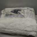 Bedsure 5x7 Fluffy Area Rugs for Living Room, Machine Washable Rugs, Non-Slip Backing, Non-Shedding, Pet Friendly Throw Rug for Bedroom Dining Room, Coconut White