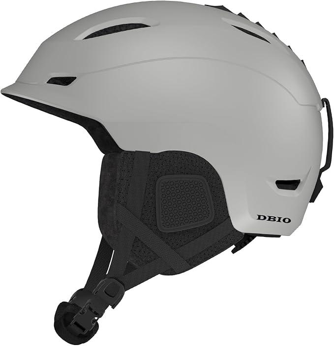 DBIO Snowboard Helmet, Ski Helmet for Adults-with9 Vents, ABS Shell and EPS Foam, Snow Helmets for Men and Women Youth XL