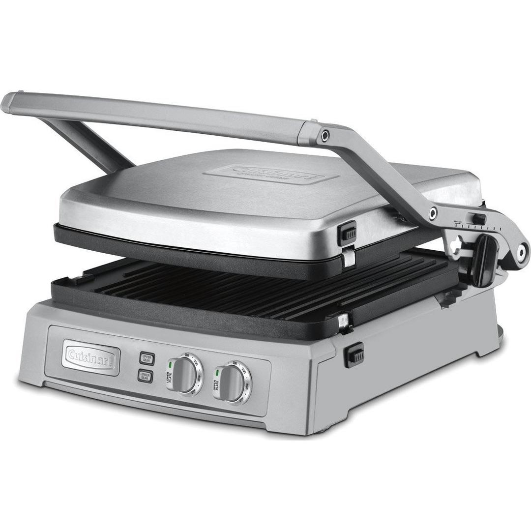 Cuisinart Deluxe Electric Griddler, Stainless Steel, GR-150NAS
