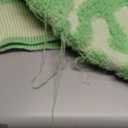 Cardigan Sweater for Women Colorblock Button Down V Neck Knit Sweater Cardigan Loose Short Coat Shrug Outerwear (Green,Large)