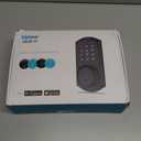 Veise VE06-H Smart Front Door Lock Set, App Control, Keyless Entry Deadbolt with Lever Handle, Electronic Digital Touchscreen Keypad, Auto Lock, Easy Install, Matte Black