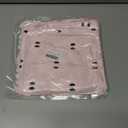 Fall Halloween Ghost Throw Pillow Covers 20x20 Set of 2 - Cute Ghost Horror Decor Pillow Cases - Faux Fur Decorative Pillows for Home Couch - Spooky Hallowen Party Decorations Indoor - Pink