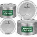 52 pcs Canning Lids, Regular & Wide Mouth Mason Jar Lids Set, Canning Jar Lids for Ball & Kerr, Redefining Leak-Proof with Perfect Airtight Seal, Compatible with Electric Vacuum Sealers
